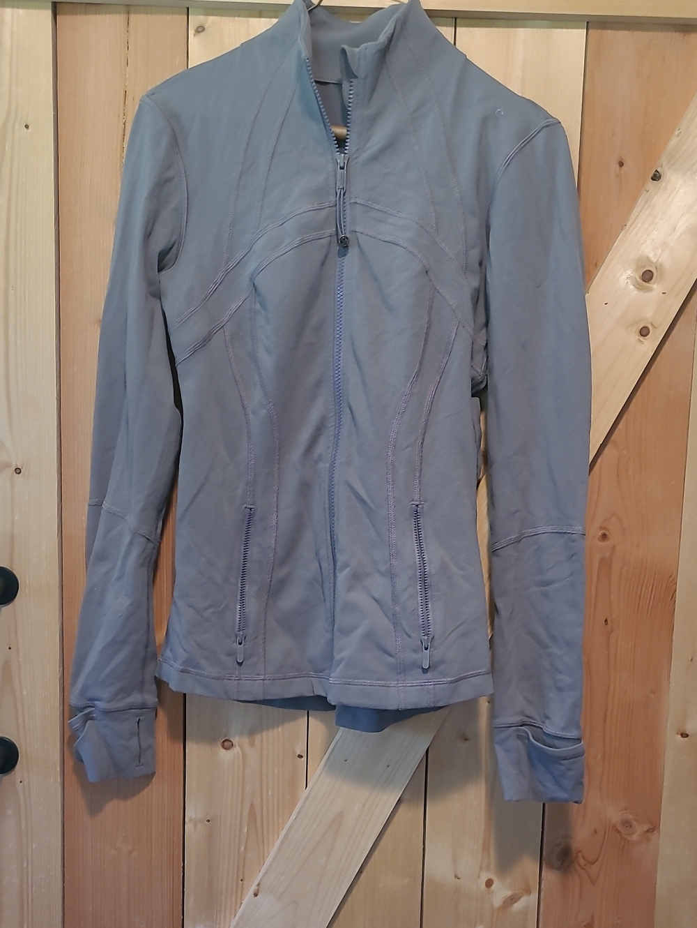 Lululemon  Gray Define Zip-Up Jacket